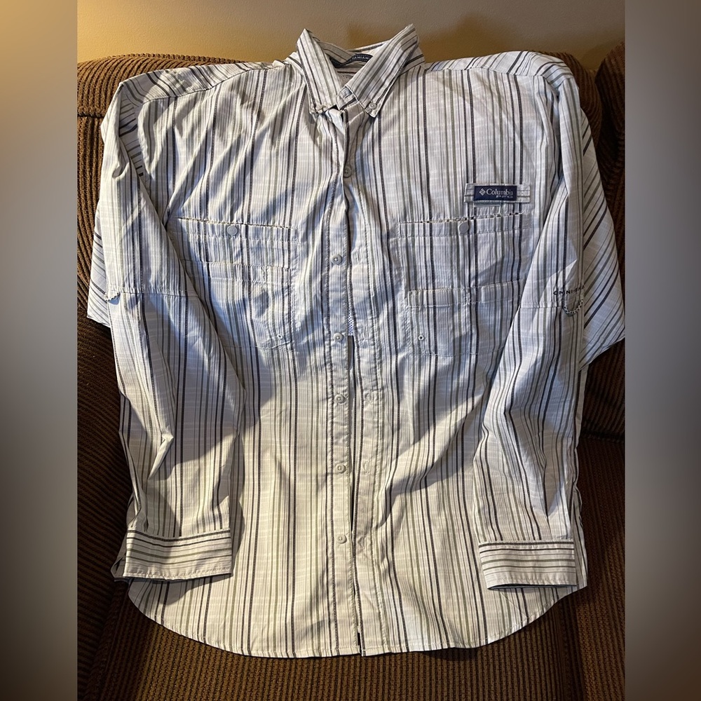 Men’s Columbia Super Tamiami XL Long Sleeve Button Down Shirt